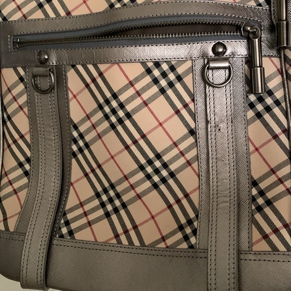 Burberry Handbags - Vintage Burberry Mettalic Crossbody Bag
